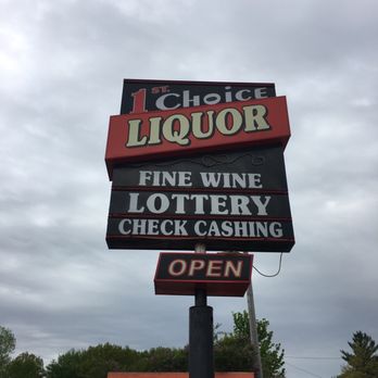 1st Choice Liquor - a sign for a liquor company - Beer, Wine & Spirits Near Me - Kimball, Michigan 1st Choice Liquor - a sign for a liquor company - Beer, Wine & Spirits Near Me - Kimball, Michigan