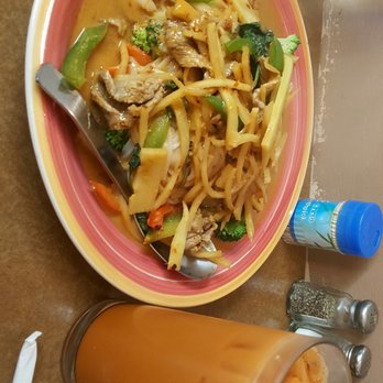 Chai Thai - The evil jungle was so yummy! So creamy and full of coconut flavored sauce. - Thai Near Me - Portland, Oregon