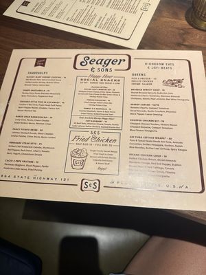 Menu photo 5 Seager & Sons Plano, TX Menu photo 5 Seager & Sons Plano, TX