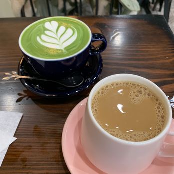 Tasting Notes - House Coffee and Matcha Latte - Coffee & Tea Near Me - Norwood, New Jersey