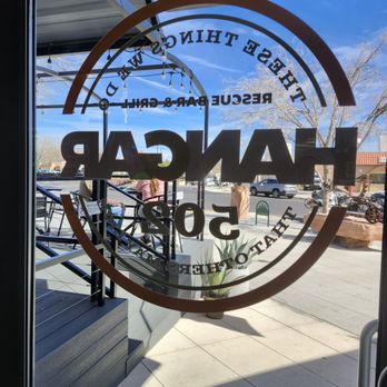 Hangar 502 - Looking out towards the patio and main BC street. - Delis Near Me - Boulder City, Nevada