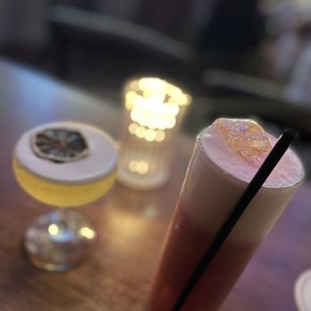 Julep - L: The Hotel Nacional R: Cherry Bounce Sour - Cocktail Bars Near Me - Houston, Texas Julep - L: The Hotel Nacional R: Cherry Bounce Sour - Cocktail Bars Near Me - Houston, Texas