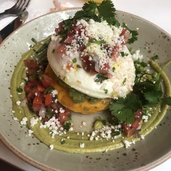B Bistro + Bakery - Arepa with fried egg & avocado - Bakeries Near Me - Miami, Florida