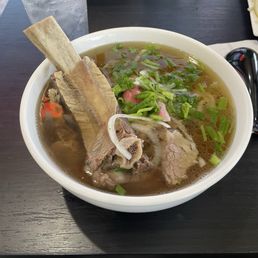 Pho with beef rib Pho with beef rib