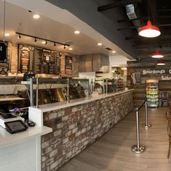 Sourdough & Co - Place order, drool at tasty sides & desserts and sit at different seating options.