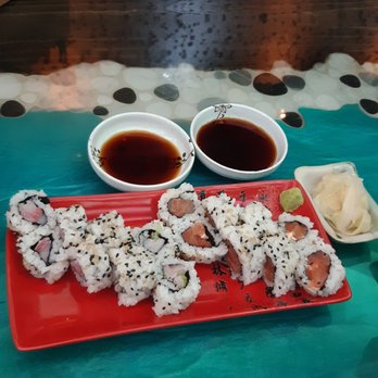 BarKaya - Yellow tail scallion and spicy salmon rolls - Sushi Bars Near Me - Springfield, Massachusetts