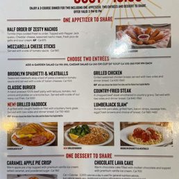 a menu for dinner for $ 9 99 a menu for dinner for $ 9 99