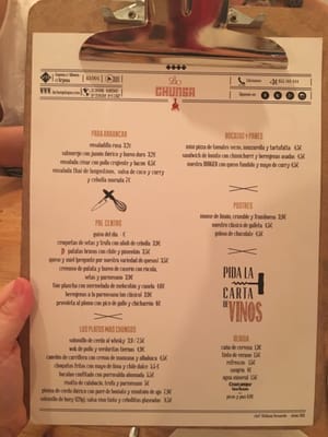 Menu photo 2 La Chunga Seville, SE