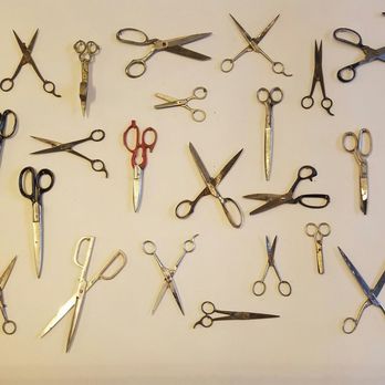 Gallery Salon - Scissor wall - Nail Salons Near Me - Rochester, New York Gallery Salon - Scissor wall - Nail Salons Near Me - Rochester, New York