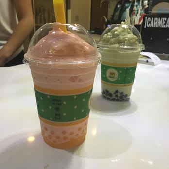Vanitea Café - Matcha green tea smoothie and Strawberry Mango Peach. Suggested by the two lovely employees - Coffee & Tea Near Me - Chula Vista, California Vanitea Café - Matcha green tea smoothie and Strawberry Mango Peach. Suggested by the two lovely employees - Coffee & Tea Near Me - Chula Vista, California