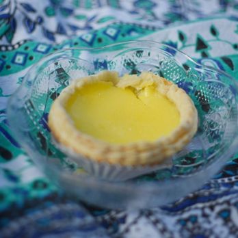 Mei Sum - a tart in a glass bowl - Bakeries Near Me - Boston, Massachusetts