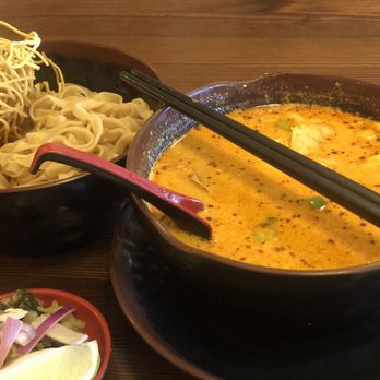 Khao Soi Thai - Khao Soi with shrimp (noodles on the side per request) SECOND VISIT - Thai Near Me - Studio City, California Khao Soi Thai - Khao Soi with shrimp (noodles on the side per request) SECOND VISIT - Thai Near Me - Studio City, California