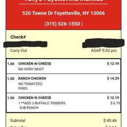 Tully's receipt Tully's receipt