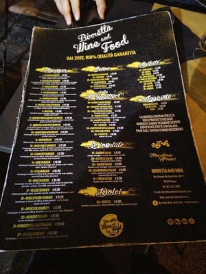 Menu photo 2 Birretta Wine and Food Rome, RM