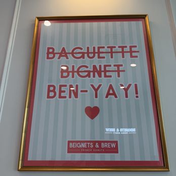 Beignets & Brew - Wall art - Desserts Near Me - Destin, Florida