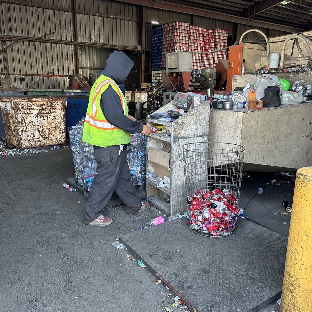 Recycling Zone - Weighing our cans and plastic - Recycling Center Near Me - Fairfield, California Recycling Zone - Weighing our cans and plastic - Recycling Center Near Me - Fairfield, California