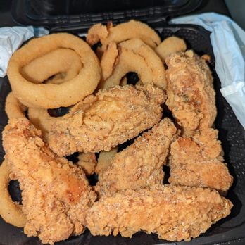 Just Sub & Wing - ((SIX PIECE)) SALT & PEPPER WINGS + ONION RINGS - Sandwiches Near Me - Camp Springs, Maryland Just Sub & Wing - ((SIX PIECE)) SALT & PEPPER WINGS + ONION RINGS - Sandwiches Near Me - Camp Springs, Maryland