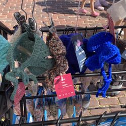 Omaha Farmers Market - Old Market - Hats for cats! I am imagining how cute May would look in these. I know she would not feel the same tho