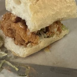 Fried Shrimp Po Boy Fried Shrimp Po Boy