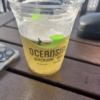 Oceanside Beach Bar and Grill - Beer avbl via tap or bottle - Salad Near Me - Flagler Beach, Florida