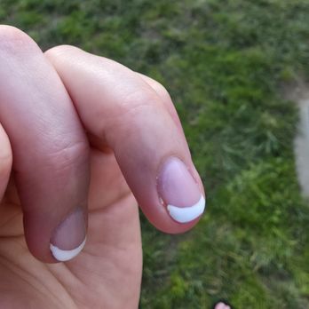 Angel's Nail - Thick uneven lines - Nail Salons Near Me - Angels Camp, California