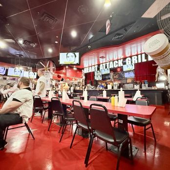 Heart Attack Grill - Inside view of dining area - Burgers Near Me - Las Vegas, Nevada