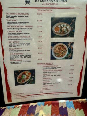 Menu photo 4 The Gurkha Kitchen San Ramon, CA Menu photo 4 The Gurkha Kitchen San Ramon, CA