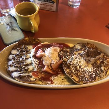 Snooze, an A.M. Eatery - Gf Pancake Flight Customized - Breakfast & Brunch Near Me - Westminster, Colorado