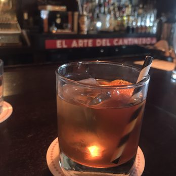 Cafe La Trova - Cuban Old Fashioned - Cocktail Bars Near Me - Miami, Florida