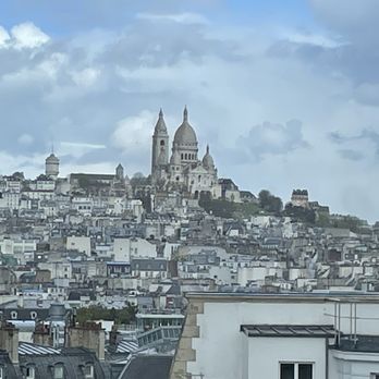 Paris Marriott Opera Ambassador Hotel - Sacre Coeur view from lounge - Hotels Near Me - Paris, 75