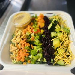 Sweet Kayle - Thai Crunch Salad with house made peanut dressing