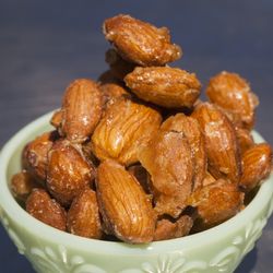 Get Juiced Health Bar Cafe - Sprouted almonds, INNER LOVE almonds, maple pink salt