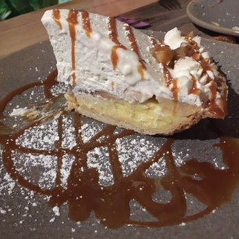 Moku Kitchen - Pies from Scratch- this was a banana caramel creme pie - Cocktail Bars Near Me - Honolulu, Hawaii Moku Kitchen - Pies from Scratch- this was a banana caramel creme pie - Cocktail Bars Near Me - Honolulu, Hawaii