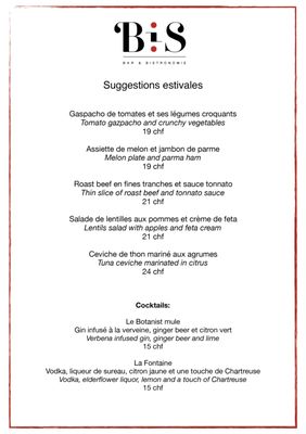 Menu photo 1 Bis Montreux, VD