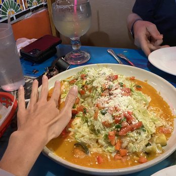 Carlitos Mexican Restaurant - Seriously the size of this healthy burrito ... so huge! - Mexican Near Me - Red Bluff, California