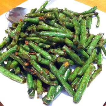 Happy Kitchen - Green Beans w/ ground pork - Chinese Near Me - Chino Hills, California Happy Kitchen - Green Beans w/ ground pork - Chinese Near Me - Chino Hills, California