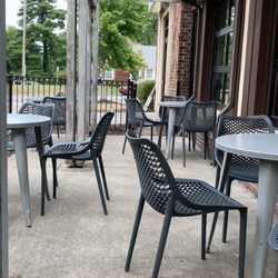 The Roasterie Cafe - Brookside - Outdoor patio seating