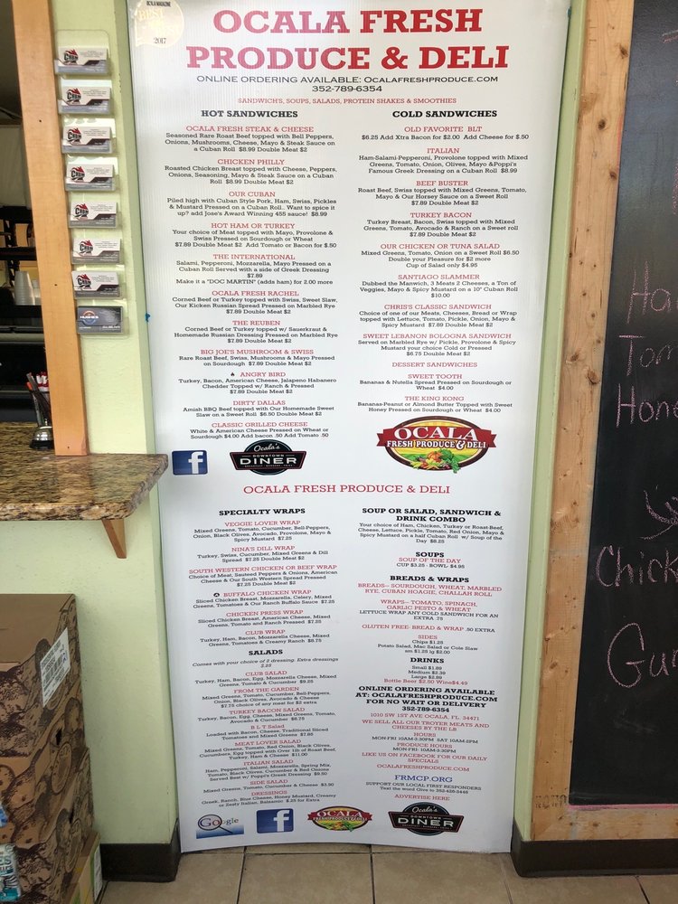 OCALA FRESH PRODUCE & DELI Updated August 2024 46 Photos & 23