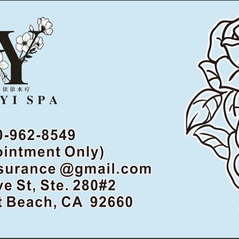 Yi Yi Spa - Massage Therapy Near Me - Newport Beach, California