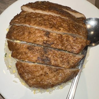 Din Tai Fung - Pork chop on Fried rice - Taiwanese Near Me - Makati, NCR