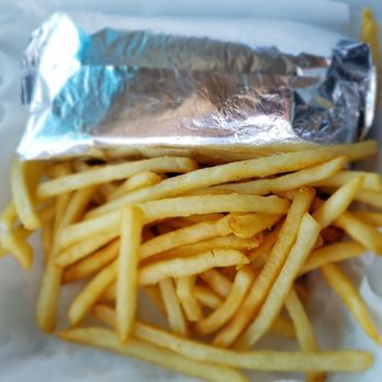 Burger Town - The frys were hot and crispy, the gyro sandwich - Burgers Near Me - South Milwaukee, Wisconsin