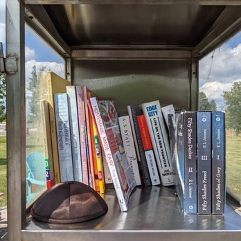 Wilson Heights Park - It's weird adding my Homemade Made Easy cookbook between a yarmulke (kippah) and the Fifty Shades books. - Parks Near Me - Toronto, Ontario Wilson Heights Park - It's weird adding my Homemade Made Easy cookbook between a yarmulke (kippah) and the Fifty Shades books. - Parks Near Me - Toronto, Ontario