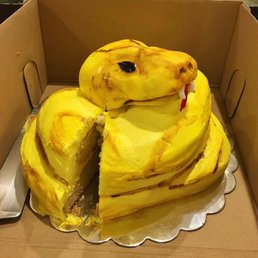 "Snake Cake" at the Grand Opening of Harris in Wonderland in Canton, CT. "Snake Cake" at the Grand Opening of Harris in Wonderland in Canton, CT.