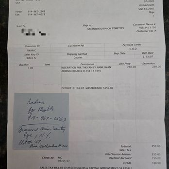 RMI Surfaces - Receipts - Countertop Installation Near Me - Rye, New York RMI Surfaces - Receipts - Countertop Installation Near Me - Rye, New York