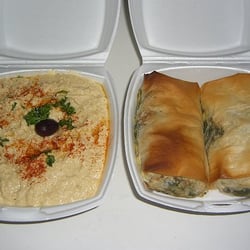 Hummus & Spanikopita - To Go