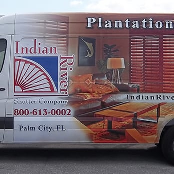 Auto Art Vinyl Graphics - Auto Art Vinyl Graphics Sprinter van wrap for Indian River shutters. - Printing Services Near Me - Jupiter, Florida