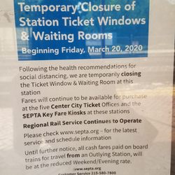 Septa: Rosemont station - June 2020