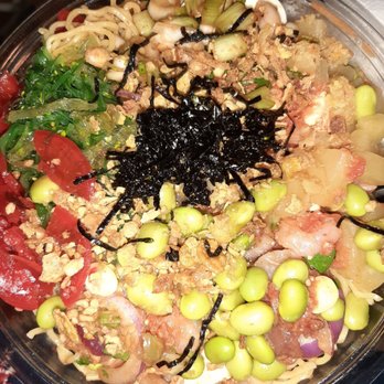 Poki Go - Romen Poki bowl Delicious!! Theres a wide veriety of ingredientes to choose from! Best food I've eaten! - Poke Near Me - Montebello, California Poki Go - Romen Poki bowl Delicious!! Theres a wide veriety of ingredientes to choose from! Best food I've eaten! - Poke Near Me - Montebello, California