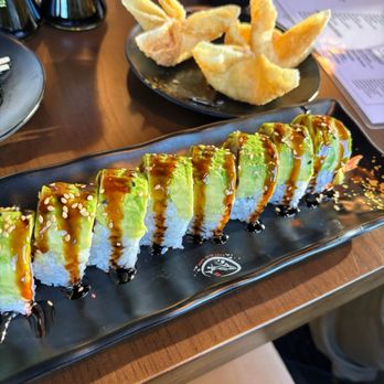 East Blue Sushi - Caterpillar Roll & Crab Rangoons - Sushi Bars Near Me - San Antonio, Texas East Blue Sushi - Caterpillar Roll & Crab Rangoons - Sushi Bars Near Me - San Antonio, Texas