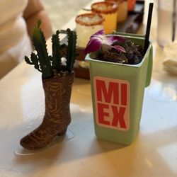 La Fresa Mexican Bistro - Garbage can mezcalita